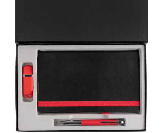 Набор Ton Memory, черный с красным, Цвет: красный, Размер: коробка: 27х18х3, изображение 2