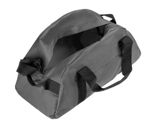 Спортивная сумка Portager, серая, Цвет: серый, Размер: 47х23x22 см, длина ручек 47 см, изображение 5