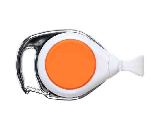 Ретрактор Dorset, белый с оранжевым, Цвет: оранжевый, Размер: 3, изображение 3