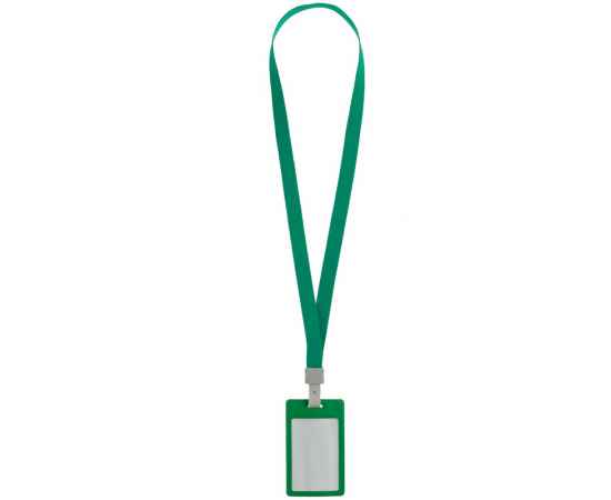 Карман для пропуска с лентой Staff, зеленый, Цвет: зеленый, Размер: карман для бейджа: 10, изображение 3