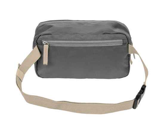 Поясная сумка Sensa, серая с бежевым, Цвет: серый, бежевый, изображение 4