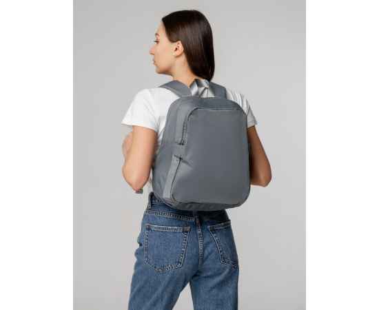 Рюкзак Tabby M, серый, Цвет: серый, Объем: 13, изображение 10