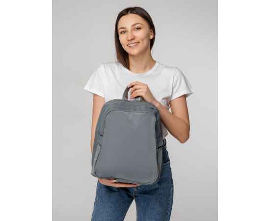 Рюкзак Tabby M, серый, Цвет: серый, Объем: 13, изображение 11