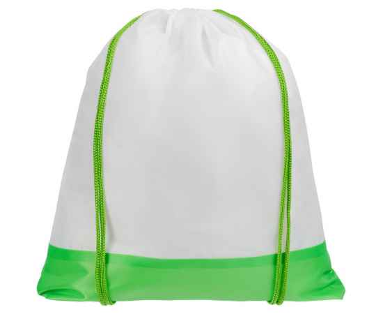 Рюкзак детский Classna, белый с зеленым, Цвет: белый, зеленый, Размер: 32х35 см, изображение 2