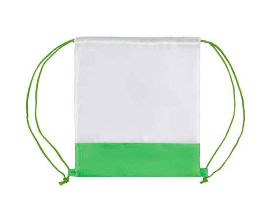 Рюкзак детский Classna, белый с зеленым, Цвет: белый, зеленый, Размер: 32х35 см, изображение 3