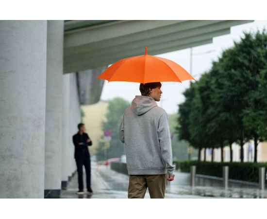 Зонт-трость Promo, оранжевый, Цвет: оранжевый, изображение 4