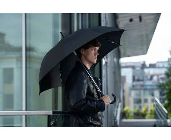 Зонт-трость Promo, черный, Цвет: черный, изображение 4