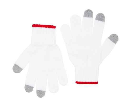 Сенсорные перчатки на заказ Guanti Tok, акрил, Размер: S/M: ширина 9,5 см, длина с учетом манжеты 21,5 см, манжета 5,5 с, изображение 4