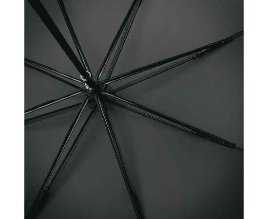 Зонт-трость Wind, черный, Цвет: черный, изображение 4