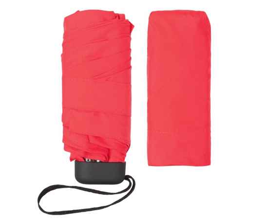 Зонт складной Five, светло-красный, Цвет: красный, изображение 4