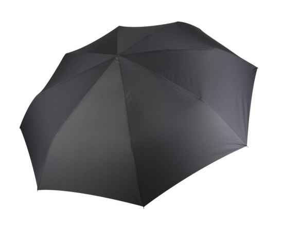 Зонт складной Fiber, черный, Цвет: черный, изображение 2