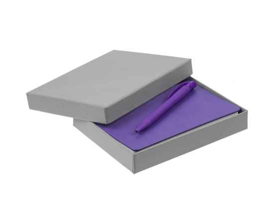 Коробка Slender, большая, серая, Цвет: серый, Размер: 17х13х2, изображение 3