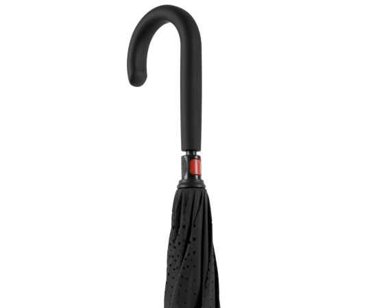 Зонт наоборот Style, трость, черный, Цвет: черный, изображение 6