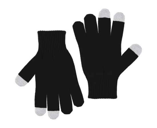 Перчатки сенсорные Real Talk, черные, размер S\M, Цвет: черный, Размер: S/M, изображение 2