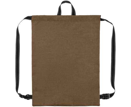 Рюкзак-мешок Melango, коричневый, Цвет: коричневый, изображение 4
