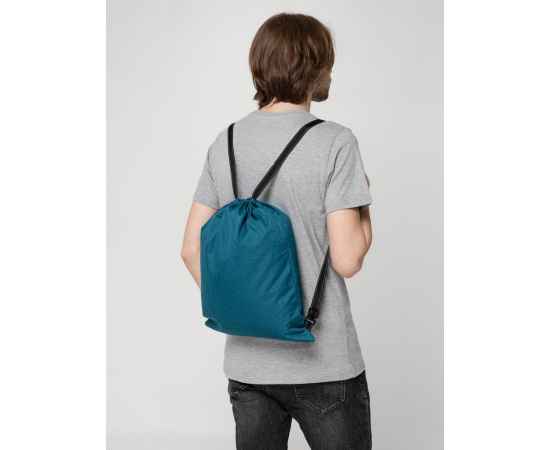 Рюкзак-мешок Melango, темно-синий, Цвет: синий, темно-синий, изображение 5