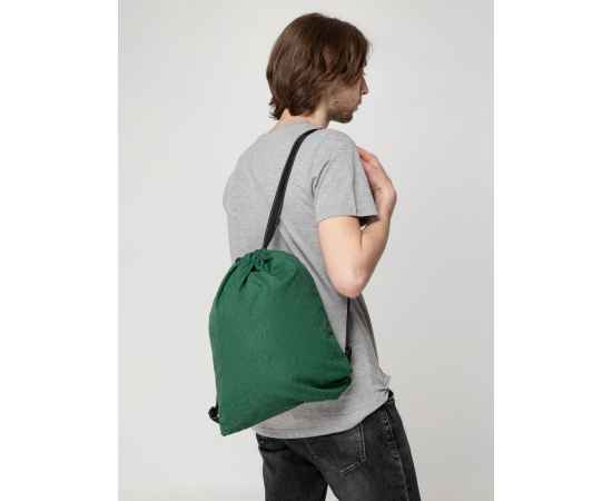Рюкзак-мешок Melango, зеленый, Цвет: зеленый, изображение 5