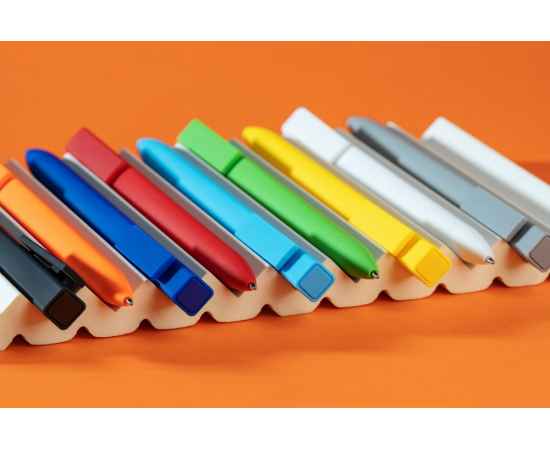 Ручка шариковая Swiper SQ Soft Touch, оранжевая, Цвет: оранжевый, изображение 7