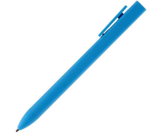 Ручка шариковая Swiper SQ Soft Touch, голубая, Цвет: голубой, изображение 3