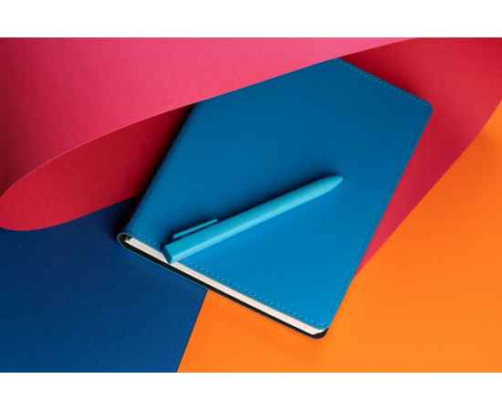 Ручка шариковая Swiper SQ Soft Touch, голубая, Цвет: голубой, изображение 6