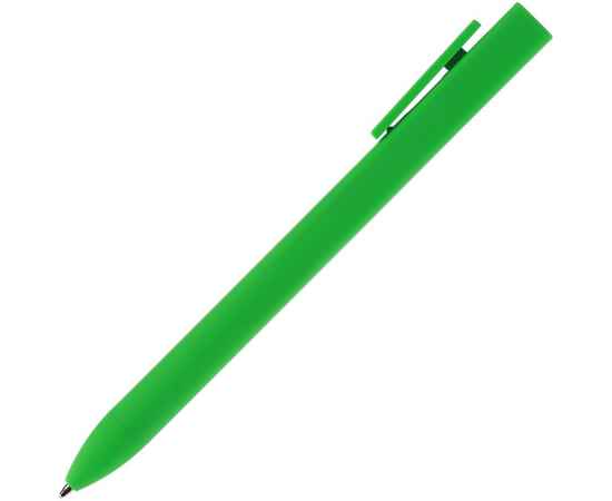 Ручка шариковая Swiper SQ Soft Touch, зеленая, Цвет: зеленый, изображение 3
