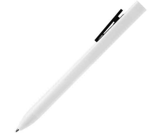 Ручка шариковая Swiper SQ, белая с черным, Цвет: белый, черный, изображение 3
