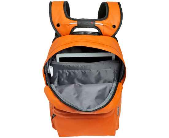 Рюкзак Photon с водоотталкивающим покрытием, оранжевый, Цвет: оранжевый, Размер: 28х22х41 см, изображение 4