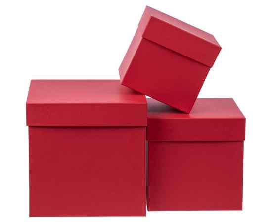 Коробка Cube, S, красная, Цвет: красный, изображение 4