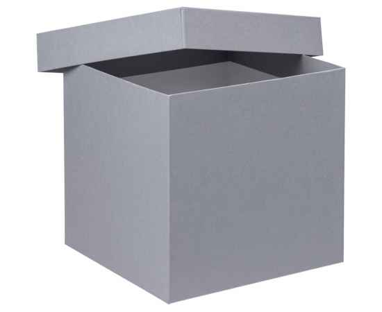 Коробка Cube, L, серая, Цвет: серый, изображение 2