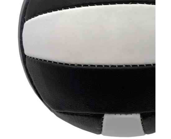 Волейбольный мяч Match Point, черно-белый, Цвет: черный, Размер: размер, изображение 2
