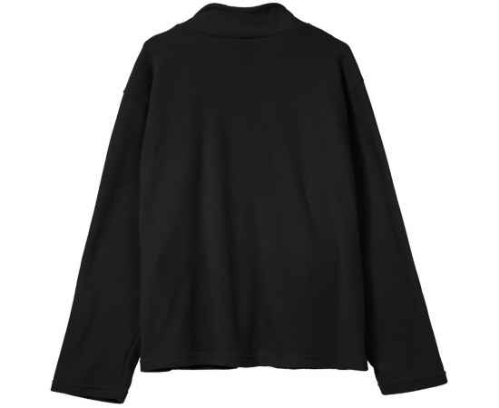 Куртка флисовая унисекс Manakin, черная, размер ХS/S, Цвет: черный, Размер: XS/S, изображение 2