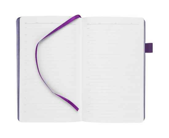 Ежедневник White Shall, недатированный, белый с фиолетовым, Цвет: белый, фиолетовый, изображение 5