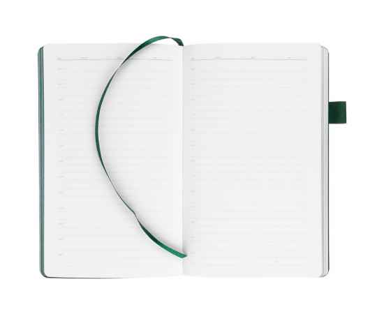 Ежедневник White Shall, недатированный, белый с зеленым, Цвет: белый, зеленый, изображение 5