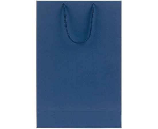 Пакет бумажный Porta M, синий, Цвет: синий, Размер: 23х35х10 см, изображение 2