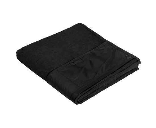 Полотенце для фитнеса Dry On, черное, Цвет: черный, изображение 2