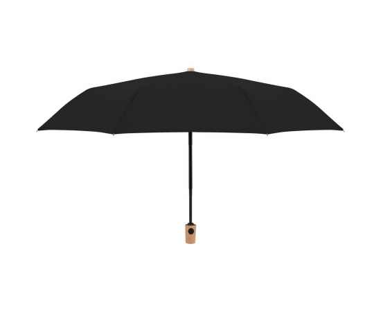 Зонт складной Nature Magic, черный, Цвет: черный, изображение 2