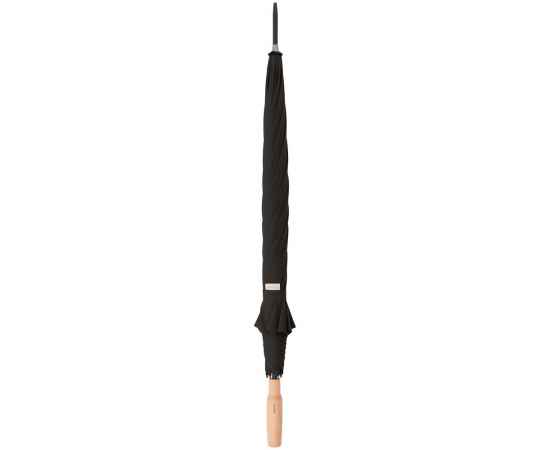 Зонт-трость Nature Stick AC, черный, Цвет: черный, изображение 3