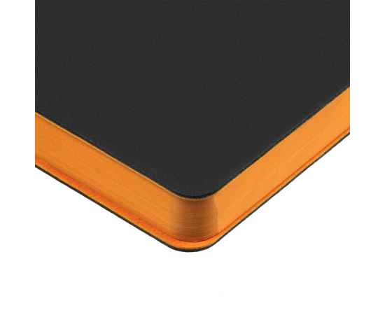Ежедневник Flexpen Black, недатированный, черный со светло-оранжевым, Цвет: черный, оранжевый, Размер: 15,6х20,8х1,3 см, изображение 8
