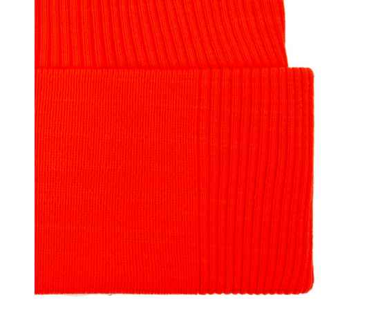 Шапка Real Rib, красно-оранжевая, Цвет: красный, оранжевый, изображение 3