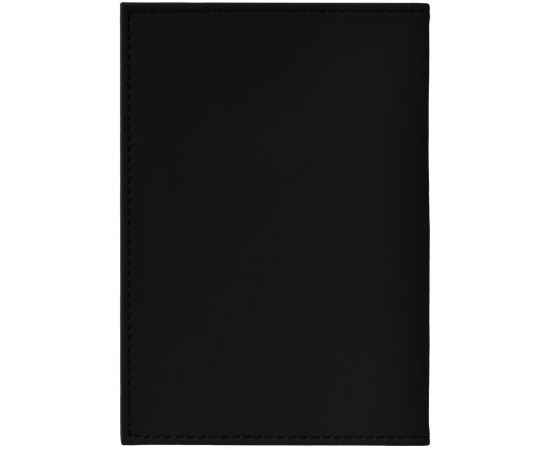 Обложка для паспорта Shall, черная, Цвет: черный, изображение 2