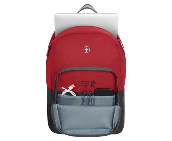 Рюкзак Next Crango, черный с красным, Цвет: черный, красный, Объем: 27, изображение 5