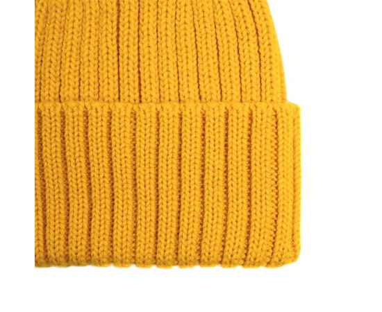 Шапка Uni, желтая, Цвет: желтый, изображение 4