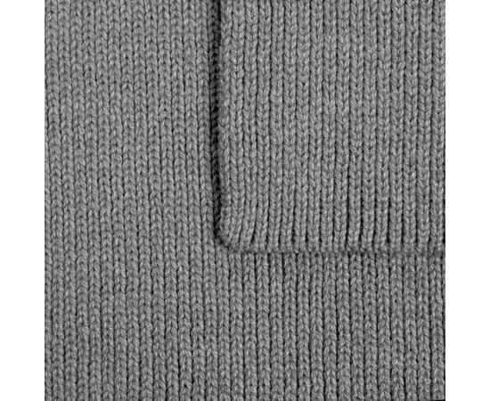Шарф Tommi, серый меланж, Цвет: серый, серый меланж, изображение 4