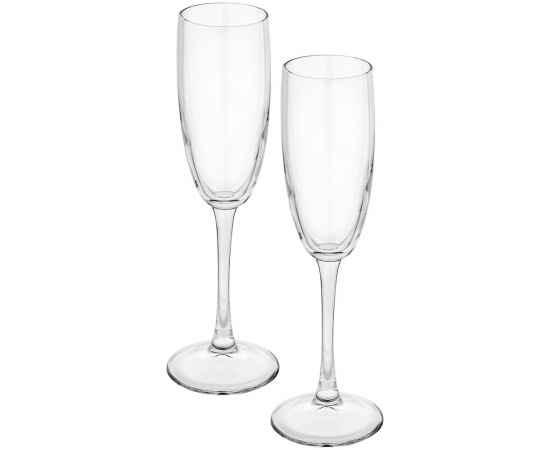 Набор из 2 бокалов для шампанского «Энотека», Объем: 150, изображение 3