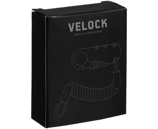 Кодовый замок для велосипеда Velock, черный, изображение 4