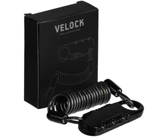 Кодовый замок для велосипеда Velock, черный, изображение 3