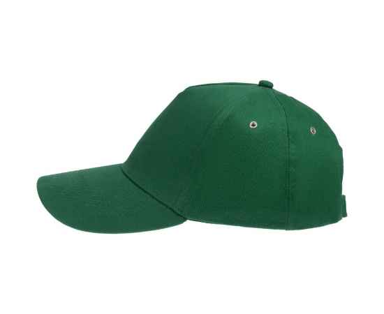 Бейсболка Standard, темно-зеленая, Цвет: зеленый, изображение 2