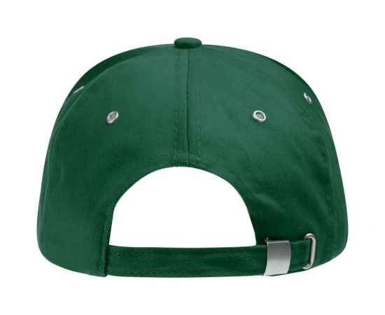 Бейсболка Standard, темно-зеленая, Цвет: зеленый, изображение 3