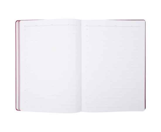 Ежедневник Flexpen, недатированный, серебристо-бордовый, Цвет: бордовый, серебристый, Размер: 15,7х20,8х1,5 см, изображение 9