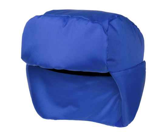 Шапка-ушанка Shelter, ярко-синяя, Цвет: синий, изображение 2